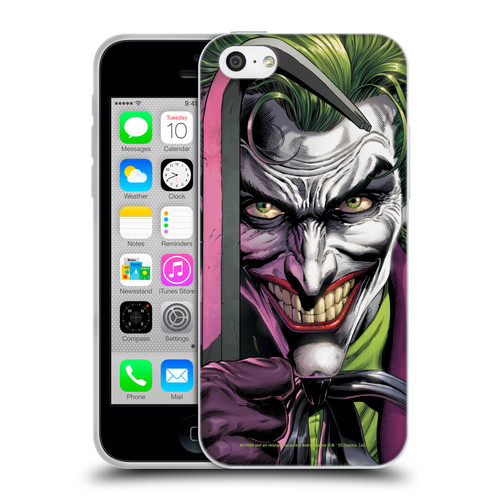 Batman DC Comics Three Jokers The Clown Soft Gel Case for Apple iPhone 5c