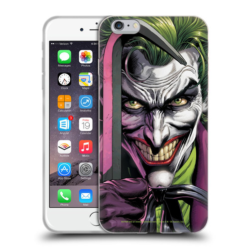 Batman DC Comics Three Jokers The Clown Soft Gel Case for Apple iPhone 6 Plus / iPhone 6s Plus
