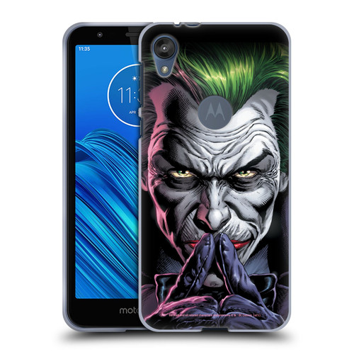 Batman DC Comics Three Jokers The Criminal Soft Gel Case for Motorola Moto E6