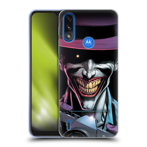Batman DC Comics Three Jokers The Comedian Soft Gel Case for Motorola Moto E7 Power / Moto E7i Power