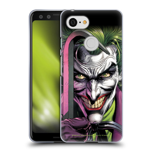 Batman DC Comics Three Jokers The Clown Soft Gel Case for Google Pixel 3