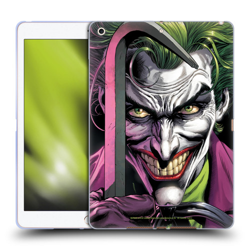 Batman DC Comics Three Jokers The Clown Soft Gel Case for Apple iPad 10.2 2019/2020/2021
