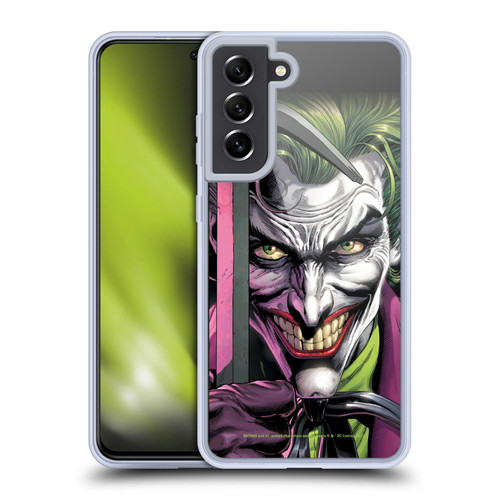 Batman DC Comics Three Jokers The Clown Soft Gel Case for Samsung Galaxy S21 FE 5G