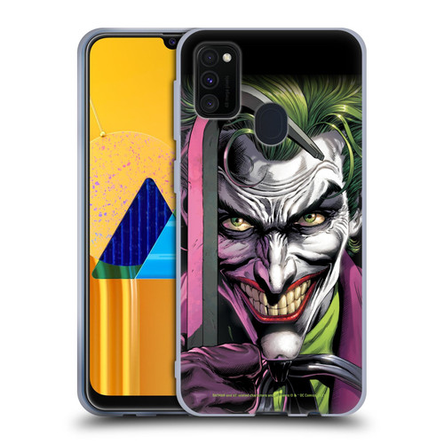 Batman DC Comics Three Jokers The Clown Soft Gel Case for Samsung Galaxy M30s (2019)/M21 (2020)