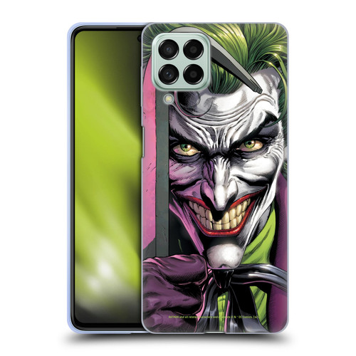 Batman DC Comics Three Jokers The Clown Soft Gel Case for Samsung Galaxy M53 (2022)