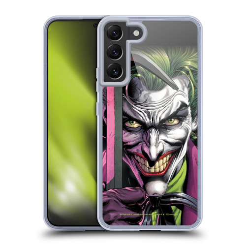 Batman DC Comics Three Jokers The Clown Soft Gel Case for Samsung Galaxy S22+ 5G