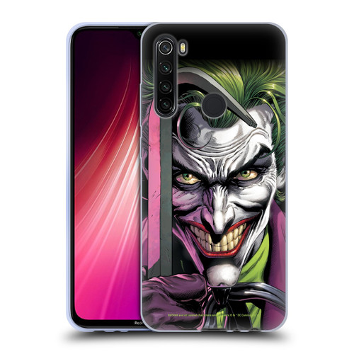 Batman DC Comics Three Jokers The Clown Soft Gel Case for Xiaomi Redmi Note 8T