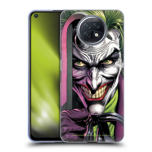 Batman DC Comics Three Jokers The Clown Soft Gel Case for Xiaomi Redmi Note 9T 5G