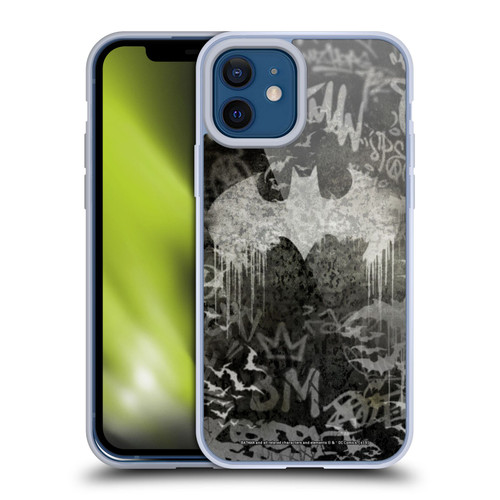 Batman DC Comics Vintage Fashion Graffiti Logo Soft Gel Case for Apple iPhone 12 / iPhone 12 Pro