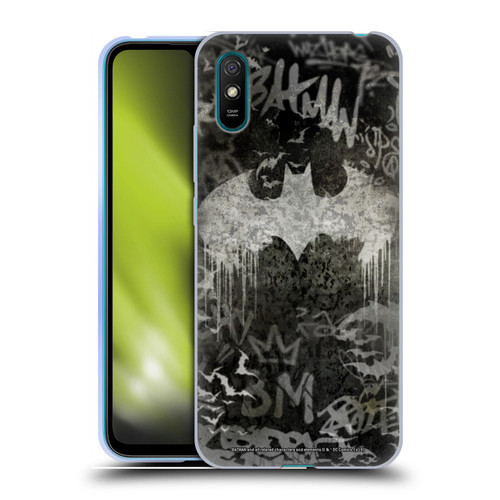 Batman DC Comics Vintage Fashion Graffiti Logo Soft Gel Case for Xiaomi Redmi 9A / Redmi 9AT