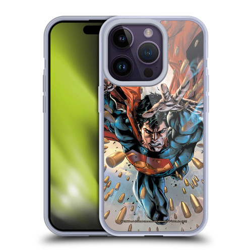Superman DC Comics Comic Book Art Adventures Of Superman #3 Soft Gel Case for Apple iPhone 14 Pro