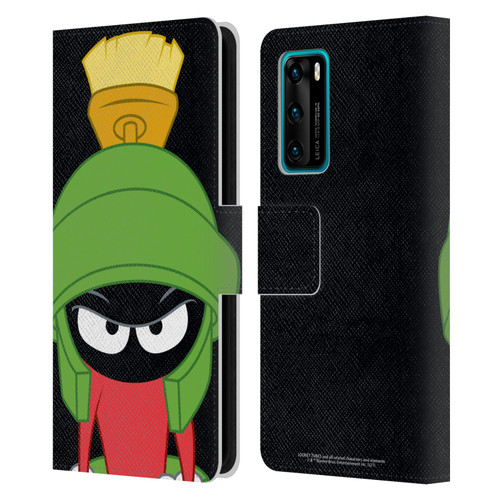 Looney Tunes Characters Marvin The Martian Leather Book Wallet Case Cover For Huawei P40 5G