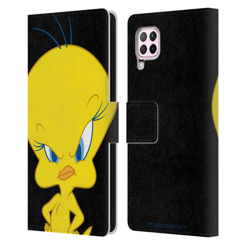 Looney Tunes Characters Tweety Leather Book Wallet Case Cover For Huawei Nova 6 SE / P40 Lite