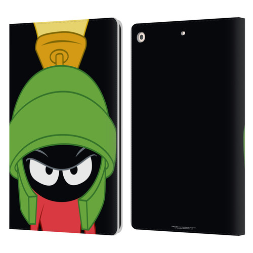 Looney Tunes Characters Marvin The Martian Leather Book Wallet Case Cover For Apple iPad 10.2 2019/2020/2021 Looney Tunes Characters Marvin The Martian Leather Book Wallet Case Cover For Apple iPad 10.2 2019/2020/2021