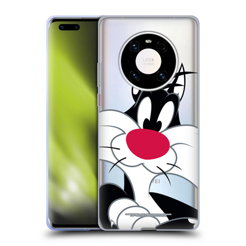 Looney Tunes Characters Sylvester The Cat Soft Gel Case for Huawei Mate 40 Pro 5G