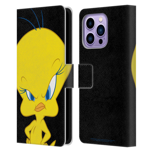 Looney Tunes Characters Tweety Leather Book Wallet Case Cover For Apple iPhone 14 Pro Max Looney Tunes Characters Tweety Leather Book Wallet Case Cover For Apple iPhone 14 Pro Max