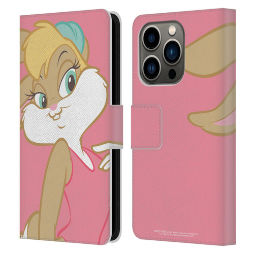 Looney Tunes Characters Lola Bunny Leather Book Wallet Case Cover For Apple iPhone 14 Pro