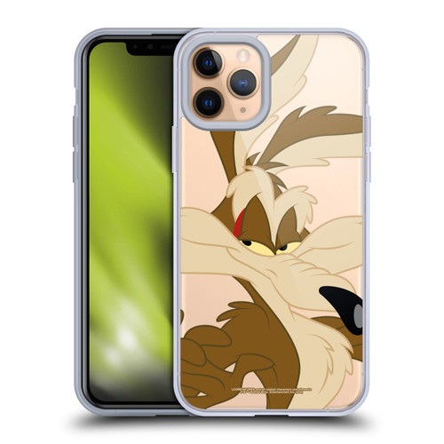Looney Tunes Characters Wile E. Coyote Soft Gel Case for Apple iPhone 11 Pro & MagSafe