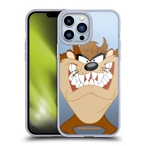 Looney Tunes Characters Tasmanian Devil Soft Gel Case for Apple iPhone 13 Pro Max & MagSafe