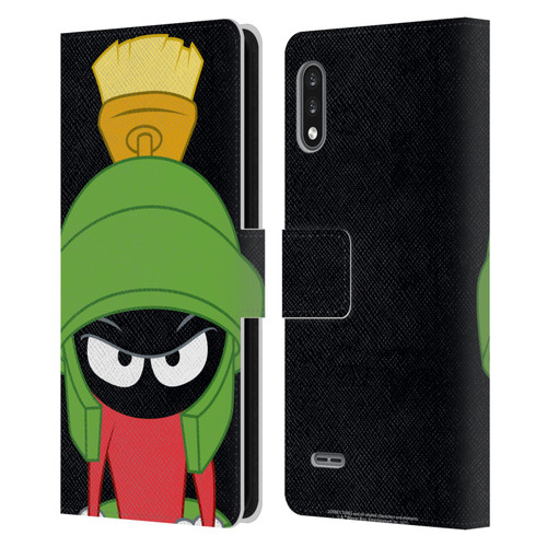 Looney Tunes Characters Marvin The Martian Leather Book Wallet Case Cover For LG K22