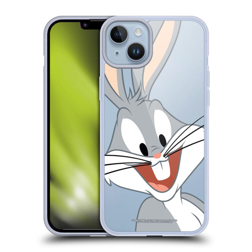 Looney Tunes Characters Bugs Bunny Soft Gel Case for Apple iPhone 14 Plus & MagSafe