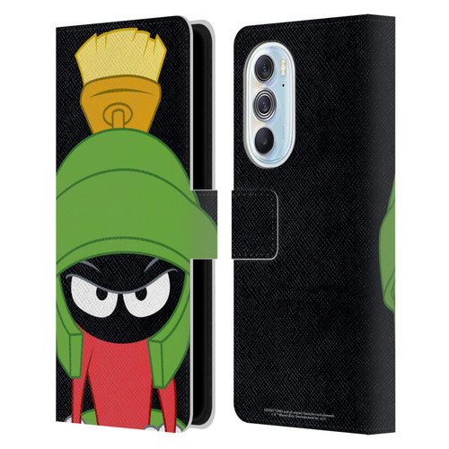 Looney Tunes Characters Marvin The Martian Leather Book Wallet Case Cover For Motorola Edge X30
