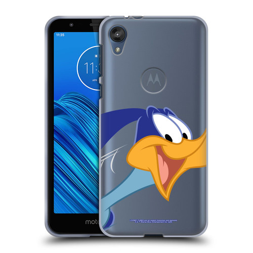 Looney Tunes Characters Road Runner Soft Gel Case for Motorola Moto E6