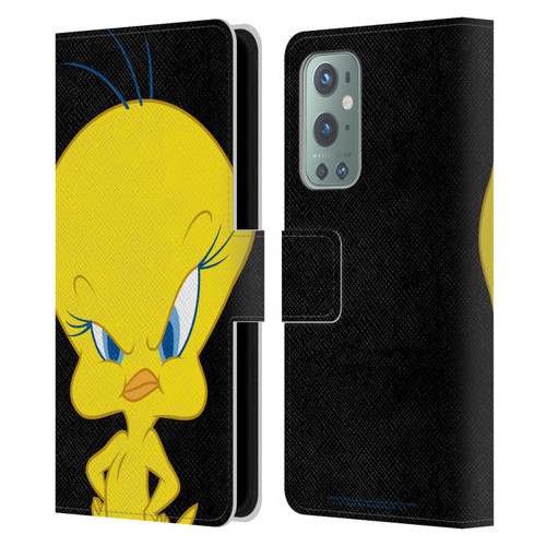 Looney Tunes Characters Tweety Leather Book Wallet Case Cover For OnePlus 9