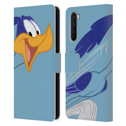 Looney Tunes Characters Road Runner Leather Book Wallet Case Cover For OnePlus Nord 5G