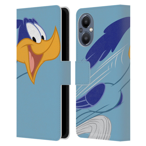 Looney Tunes Characters Road Runner Leather Book Wallet Case Cover For OnePlus Nord N20 5G