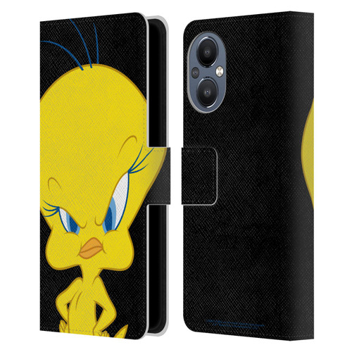 Looney Tunes Characters Tweety Leather Book Wallet Case Cover For OnePlus Nord N20 5G