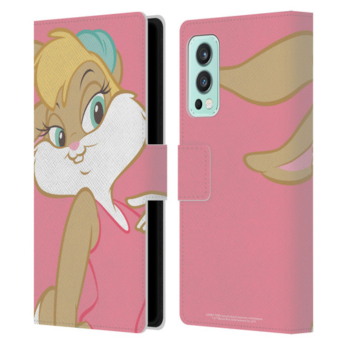 Looney Tunes Characters Lola Bunny Leather Book Wallet Case Cover For OnePlus Nord 2 5G