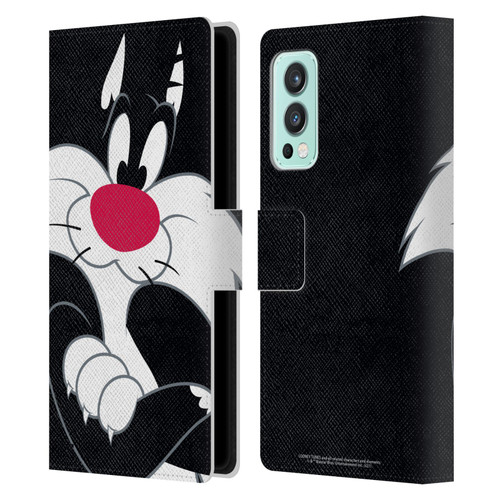 Looney Tunes Characters Sylvester The Cat Leather Book Wallet Case Cover For OnePlus Nord 2 5G