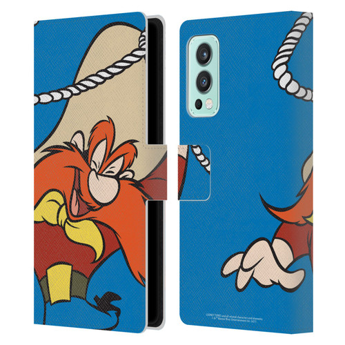 Looney Tunes Characters Yosemite Sam Leather Book Wallet Case Cover For OnePlus Nord 2 5G