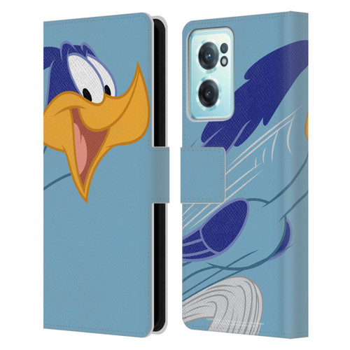 Looney Tunes Characters Road Runner Leather Book Wallet Case Cover For OnePlus Nord CE 2 5G