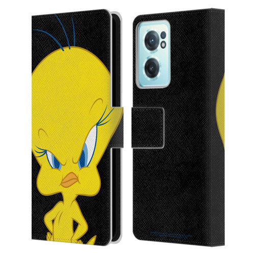 Looney Tunes Characters Tweety Leather Book Wallet Case Cover For OnePlus Nord CE 2 5G