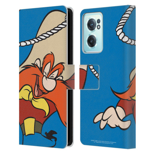 Looney Tunes Characters Yosemite Sam Leather Book Wallet Case Cover For OnePlus Nord CE 2 5G