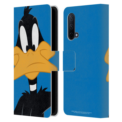 Looney Tunes Characters Daffy Duck Leather Book Wallet Case Cover For OnePlus Nord CE 5G
