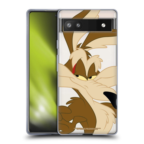 Looney Tunes Characters Wile E. Coyote Soft Gel Case for Google Pixel 6a