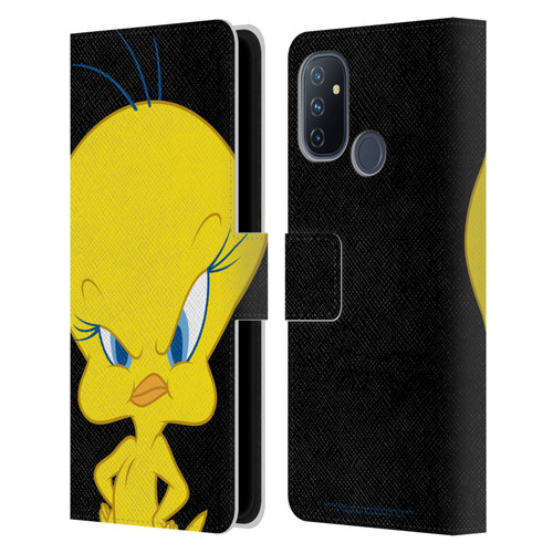 Looney Tunes Characters Tweety Leather Book Wallet Case Cover For OnePlus Nord N100