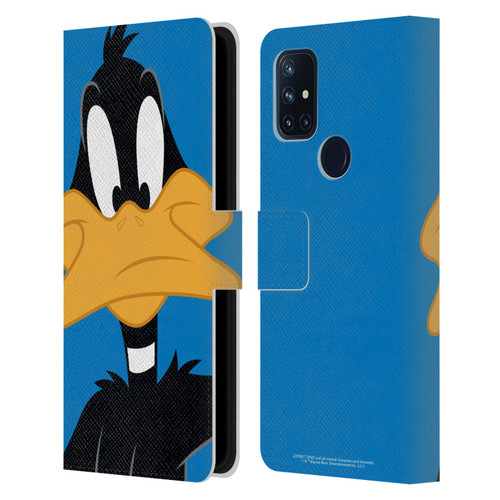 Looney Tunes Characters Daffy Duck Leather Book Wallet Case Cover For OnePlus Nord N10 5G