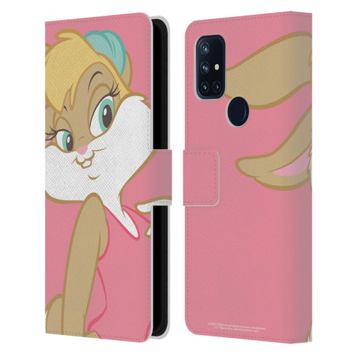 Looney Tunes Characters Lola Bunny Leather Book Wallet Case Cover For OnePlus Nord N10 5G