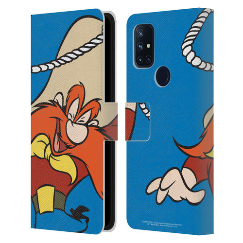 Looney Tunes Characters Yosemite Sam Leather Book Wallet Case Cover For OnePlus Nord N10 5G