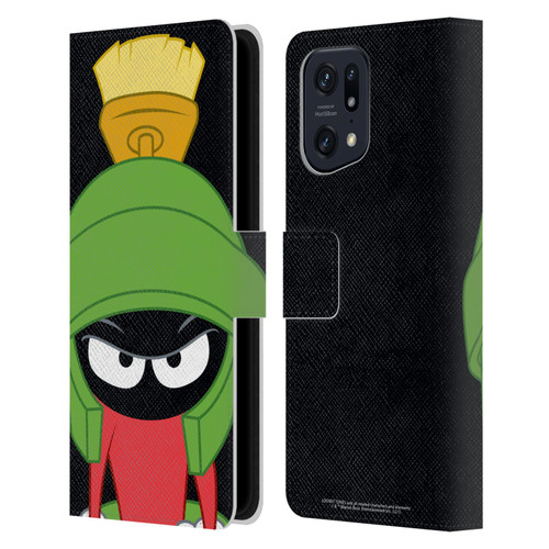 Looney Tunes Characters Marvin The Martian Leather Book Wallet Case Cover For OPPO Find X5