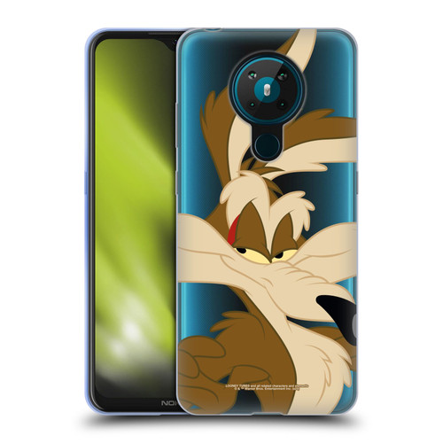 Looney Tunes Characters Wile E. Coyote Soft Gel Case for Nokia 5.3