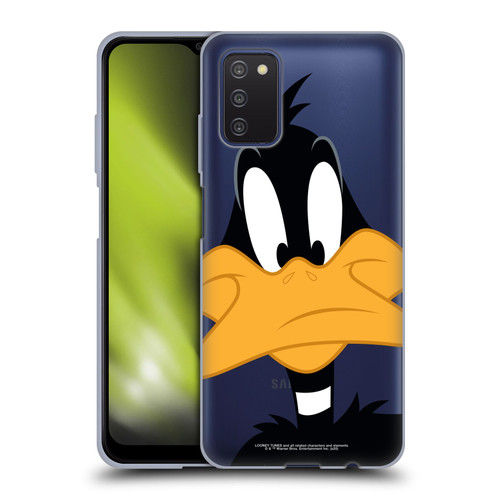 Looney Tunes Characters Daffy Duck Soft Gel Case for Samsung Galaxy A03s (2021)