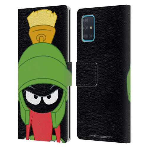 Looney Tunes Characters Marvin The Martian Leather Book Wallet Case Cover For Samsung Galaxy A51 (2019)