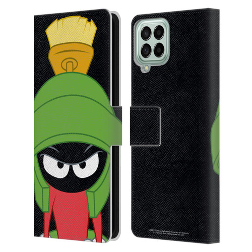 Looney Tunes Characters Marvin The Martian Leather Book Wallet Case Cover For Samsung Galaxy M53 (2022)
