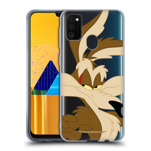 Looney Tunes Characters Wile E. Coyote Soft Gel Case for Samsung Galaxy M30s (2019)/M21 (2020)