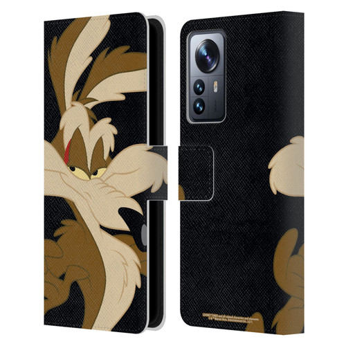 Looney Tunes Characters Wile E. Coyote Leather Book Wallet Case Cover For Xiaomi 12 Pro
